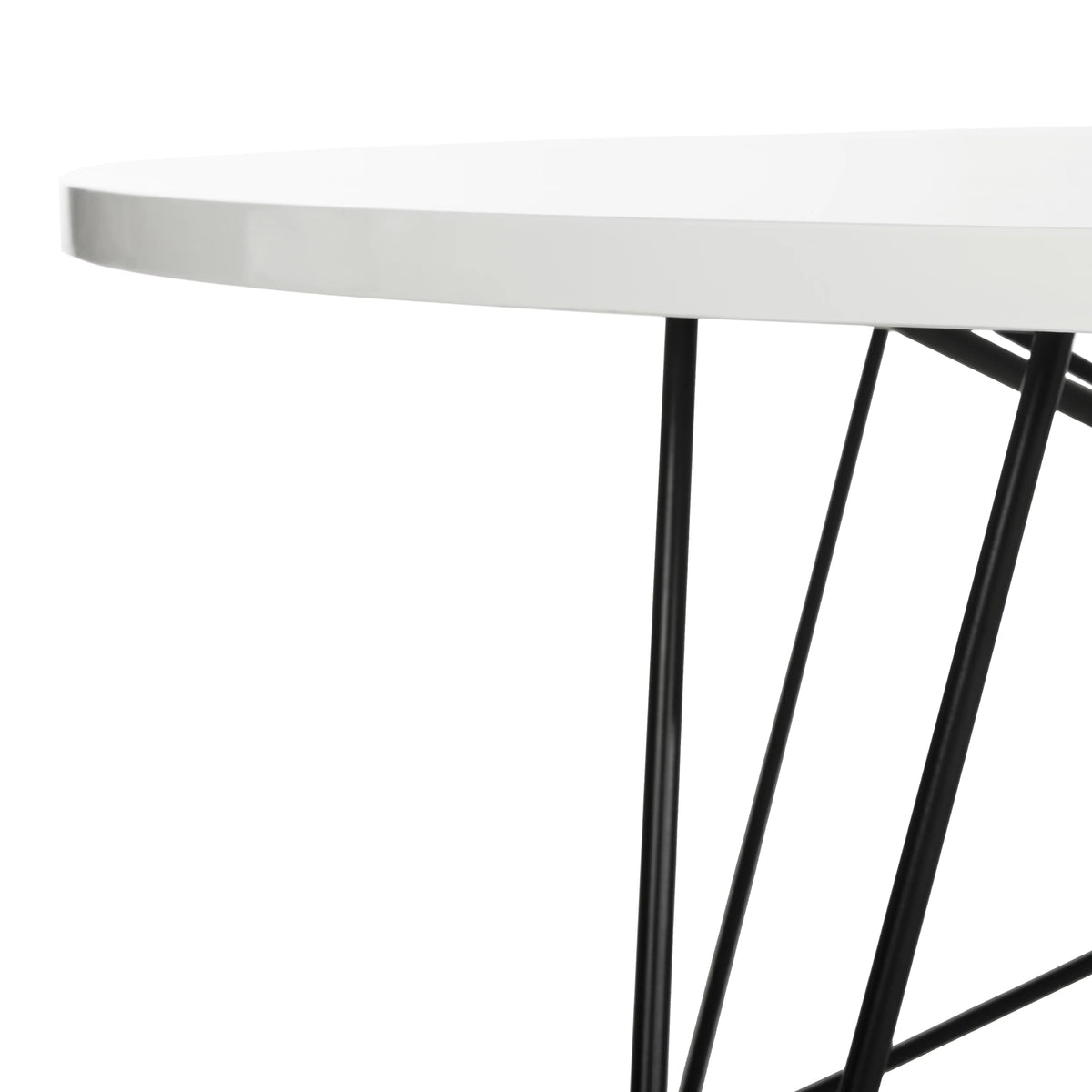 White Round Coffee Table P6925