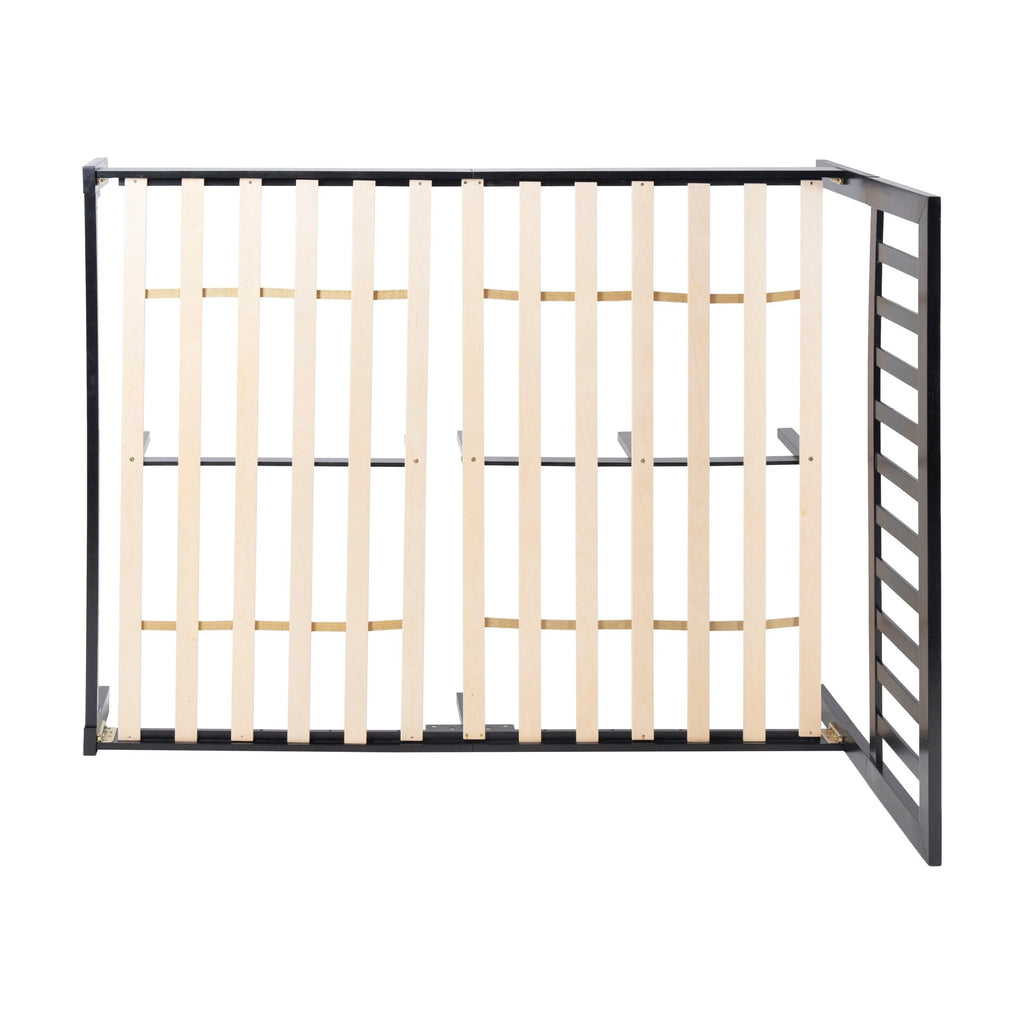 Acacia Wood Queen Bed Platform T693491