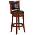 Black Wooden Bar Stool N438