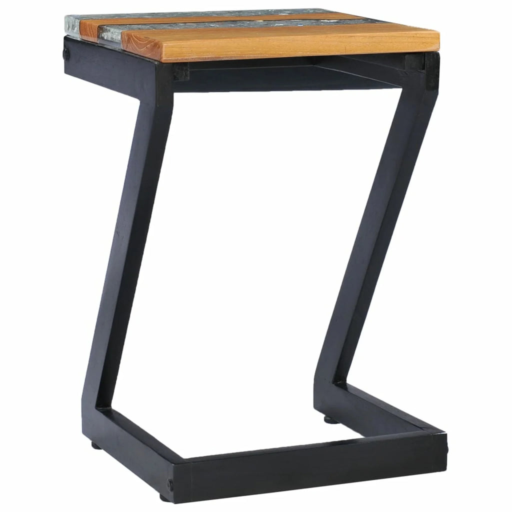 Teak Wood and Polyresin Coffee Table R2908