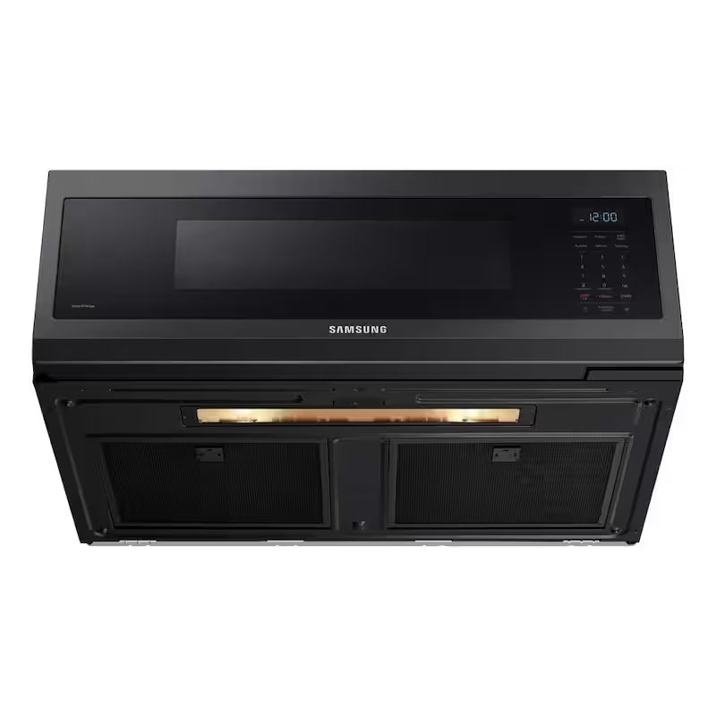 30 in. 1.1 cu. ft. Black Stainless Steel Over-the-Range Microwave X555116