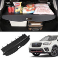 Black Retractable Cargo Cover for Subaru Forester C54406