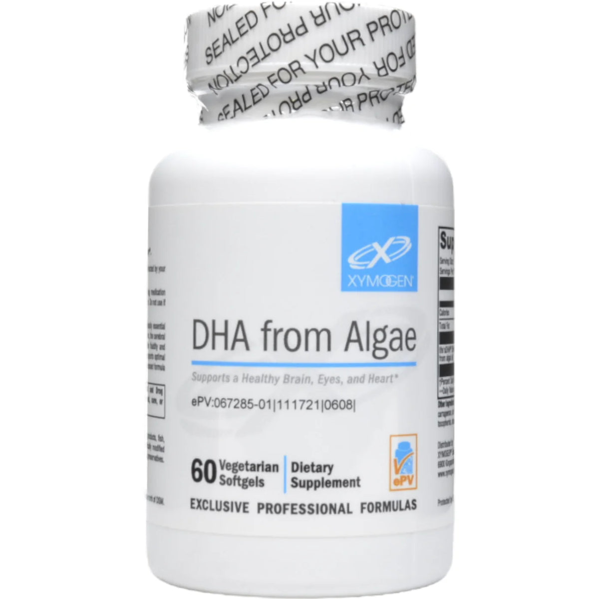 DHA from Algae 60 Softgels K9301