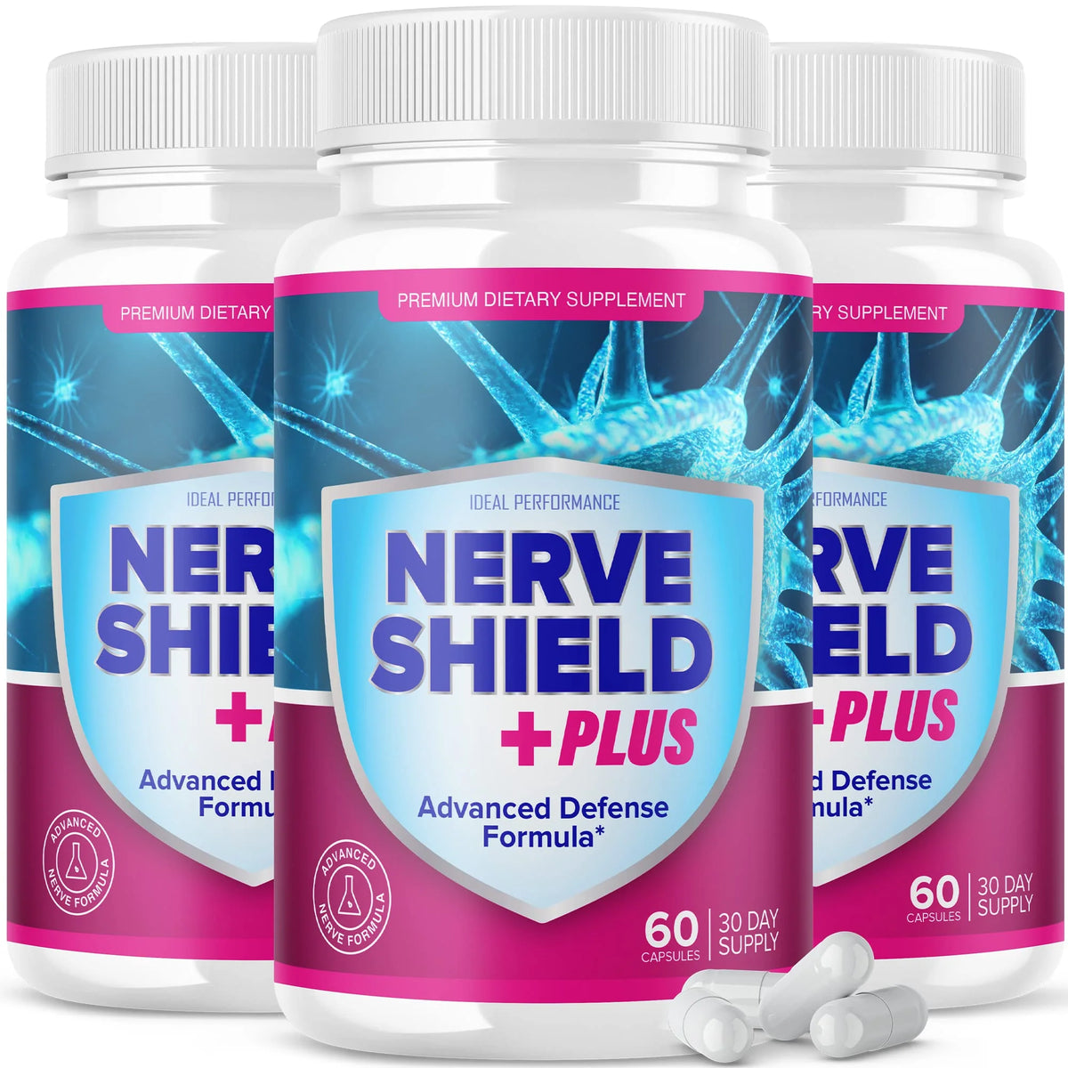 180 Capsules Nerve Supplement B55532