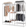 Clothes Rack with 4 Hanging Rods D80476