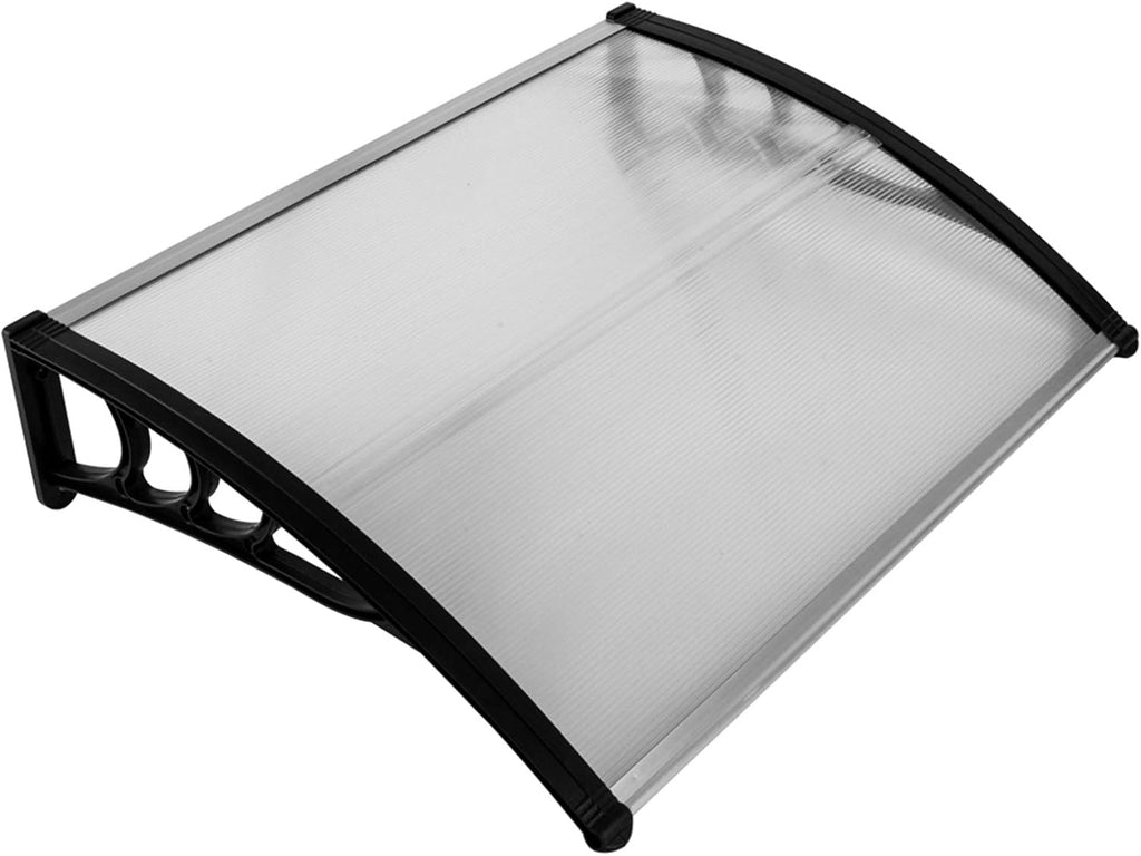 White Polycarbonate Door Canopy 120 x 40 U2620