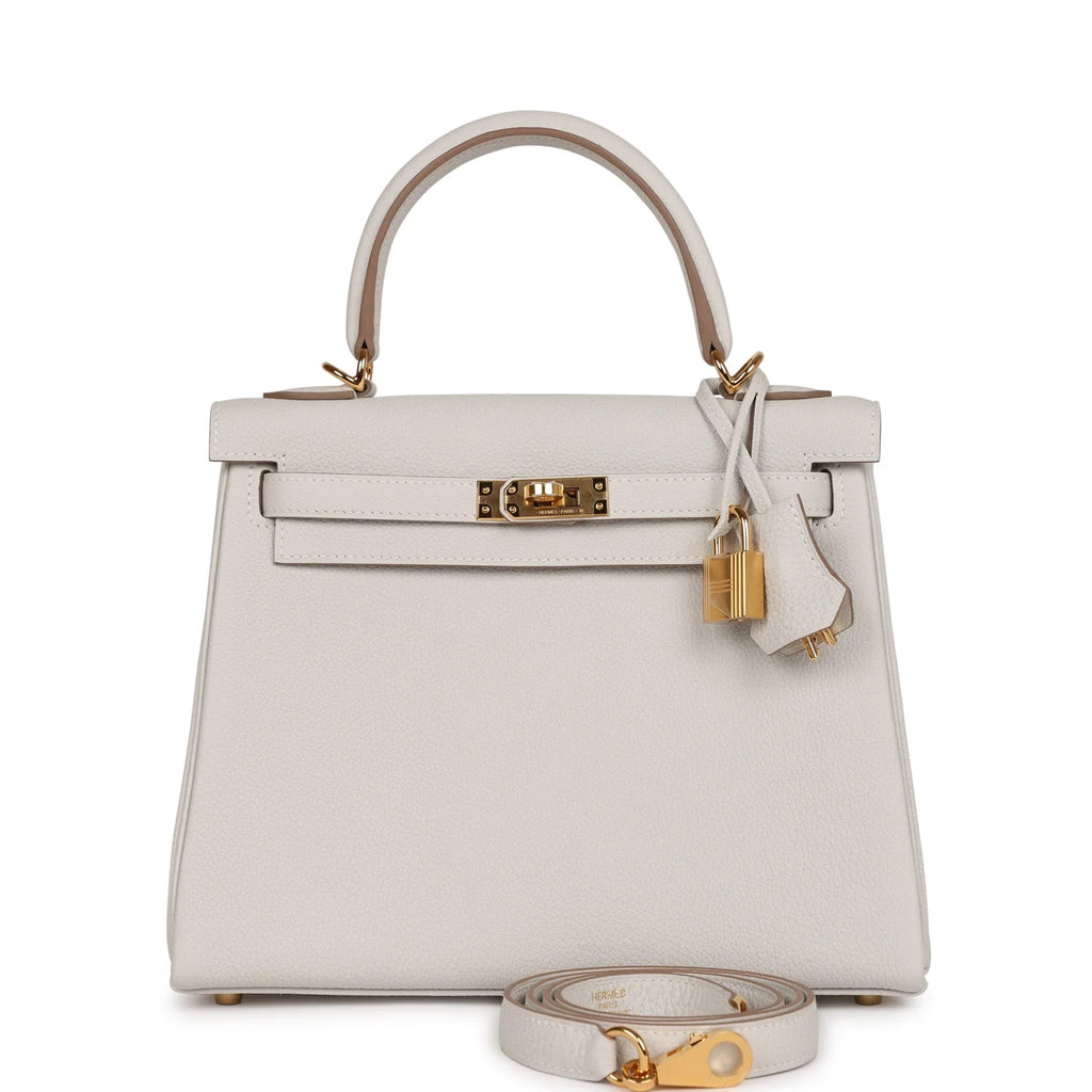 Gris Pale Togo Leather Bag O93268