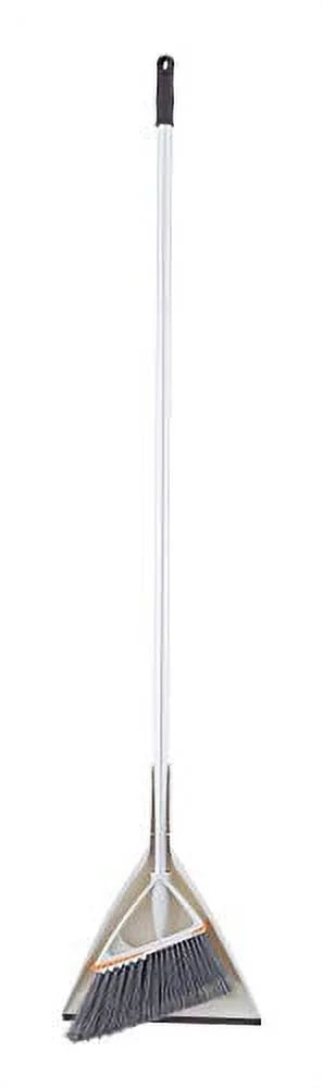 Angle Broom & Clip-on Dustpan Y225