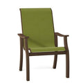 Textured Black Patio Dining Armchair H81299