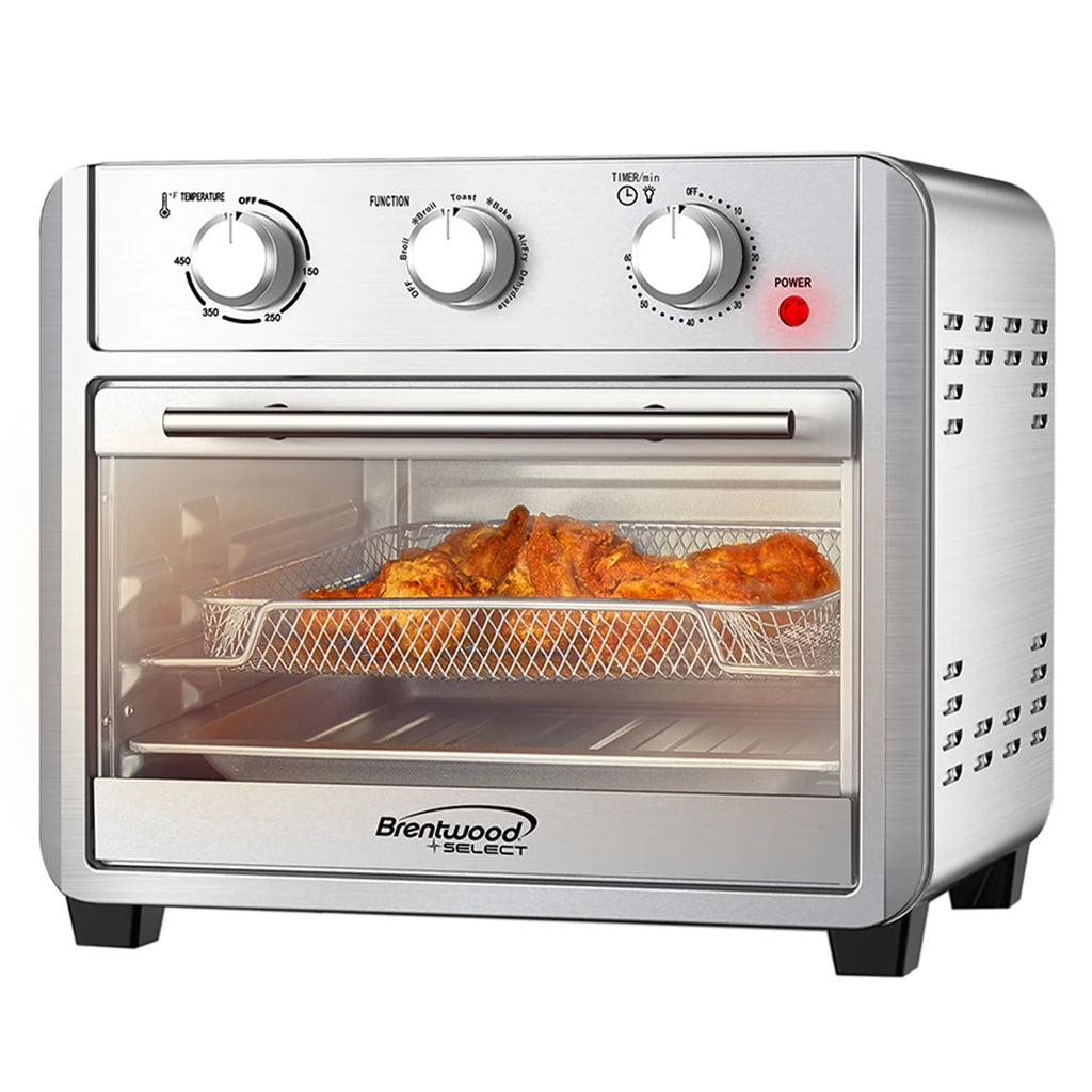 24-Qt. 1,700-Watt Stainless Steel Convection Air Fryer Toaster Oven P497350