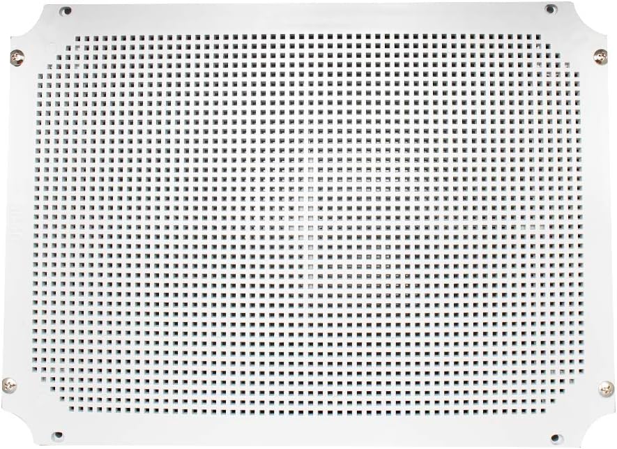 Outdoor Electrical Box Weatherproof Plastic Hinged Cover with 2 NPT 3/4” Glands C51023