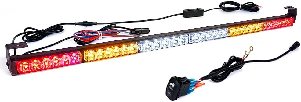 36 Rear LED Chase Light Bars with Strobe Brake Reverse Turn Signal Light A4065