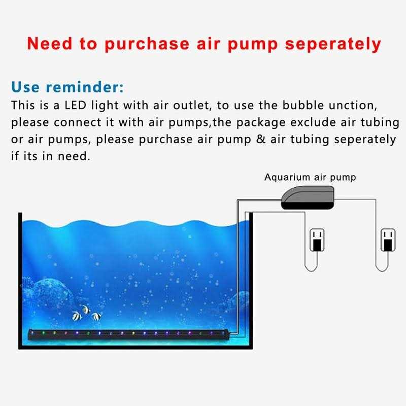2 Watt Aquarium Air Stone with Color Changing Led Light Pump Z294303