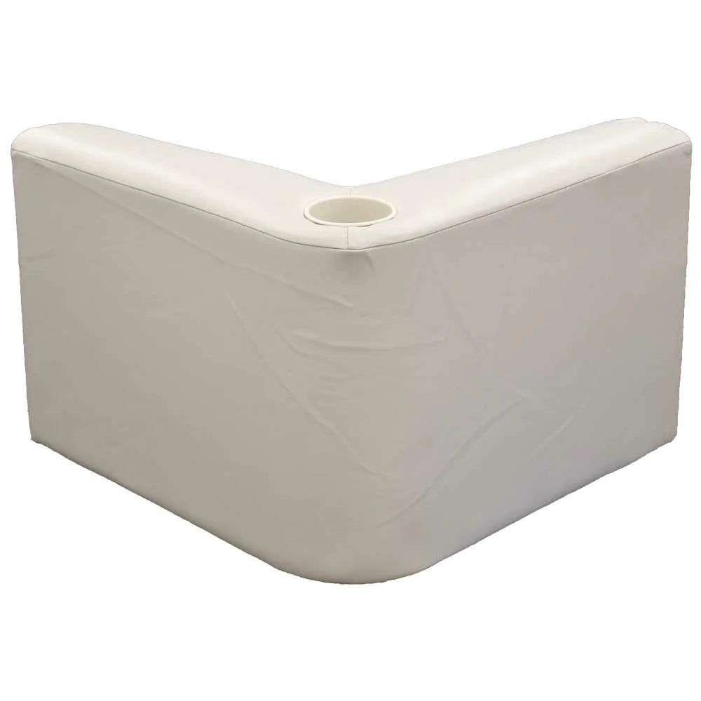 Gray Green Pontoon Boat Seat Corner Cushion E576