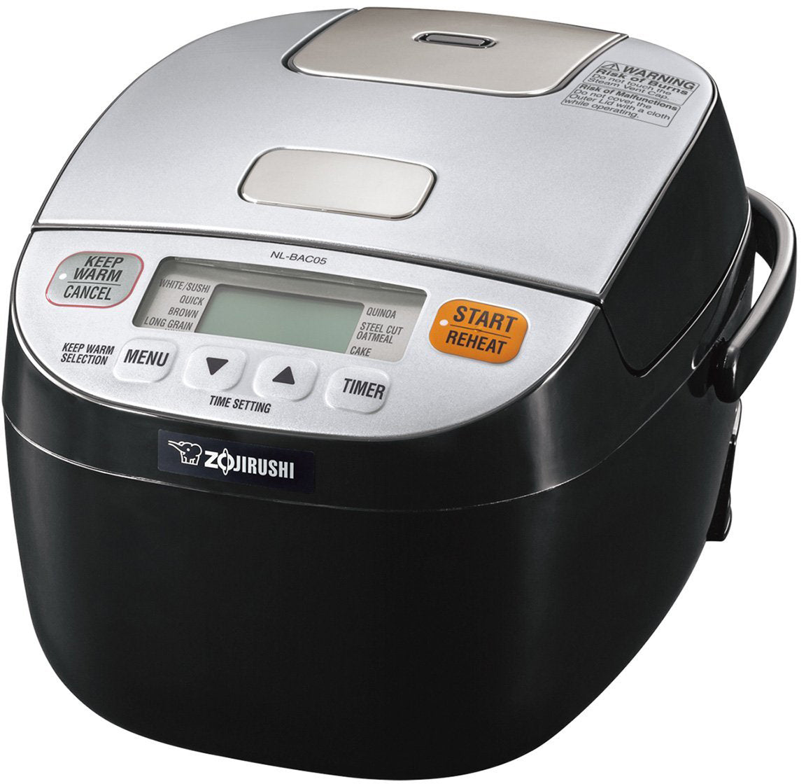Micom Rice Cooker (3-Cup) with Rice Washing Bowl and Oven Mitt X553
