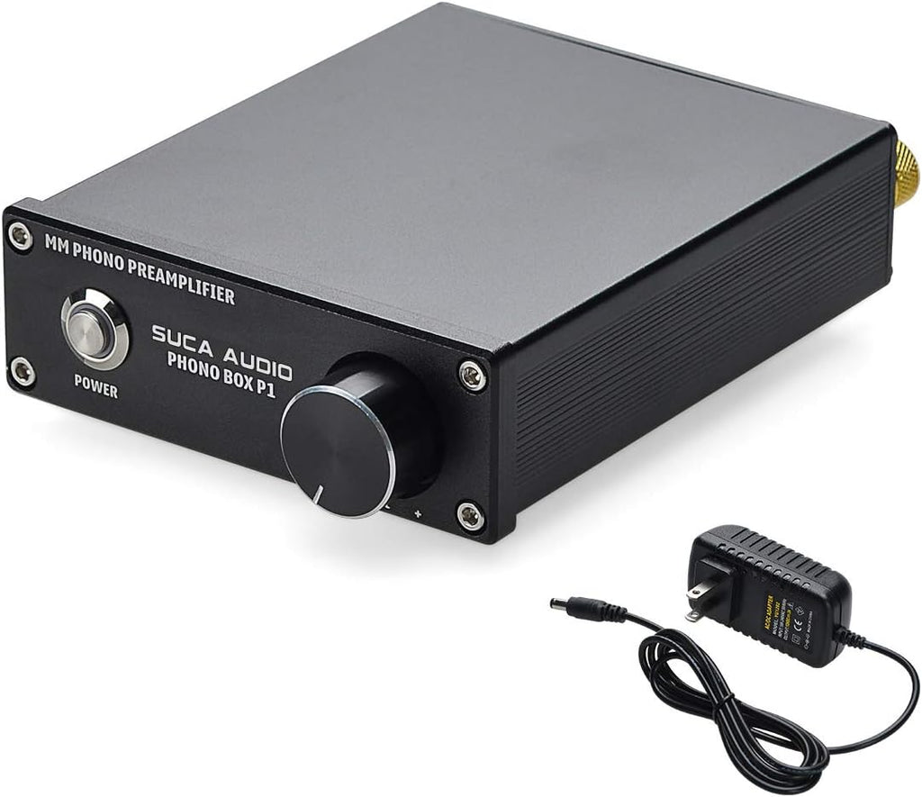 Phono Preamp with Gain Gear Mini Hi-Fi Stereo W57419