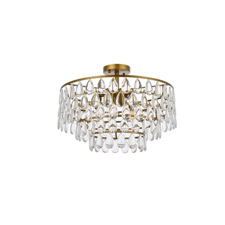 Brass Flush Mount X3924