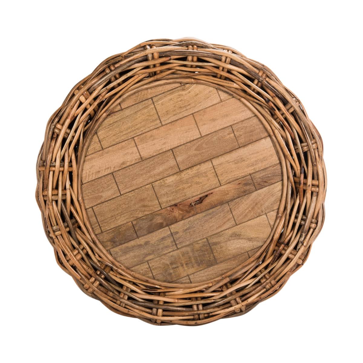 Grey Wood Top Coffee Table P585