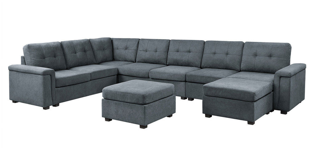 Modular 9-Seater Sectional Sofa Set S37818