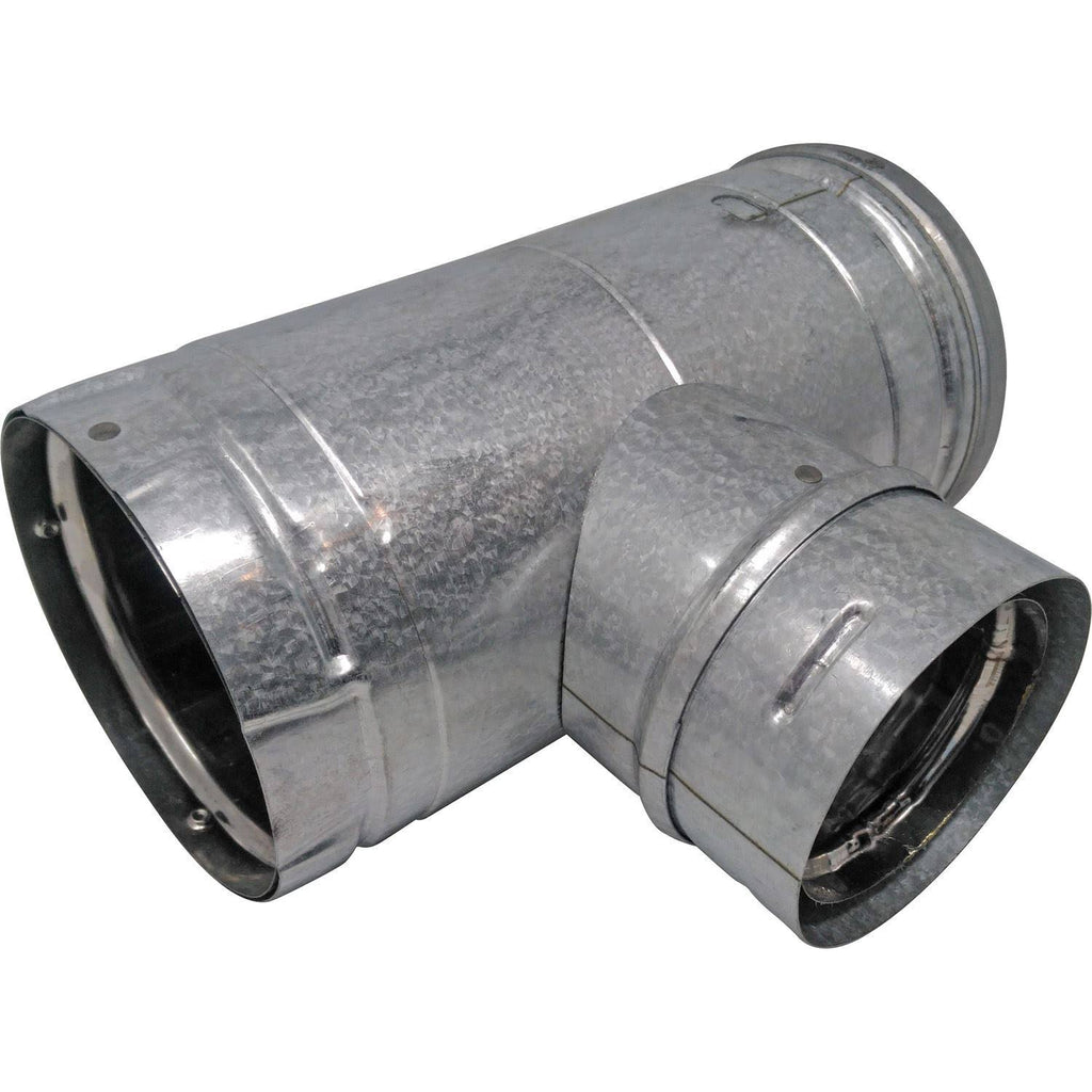 4 inch PelletVent Pro Increaser Tee Clean-Out Cap Stainless Q847