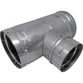 4 inch PelletVent Pro Increaser Tee Clean-Out Cap Stainless Q847