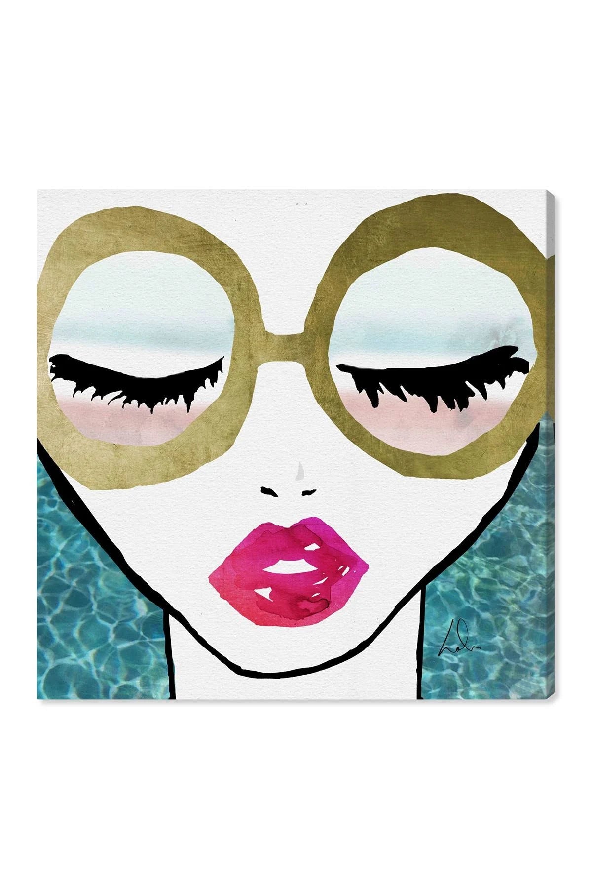 Golden Canvas Art D801888