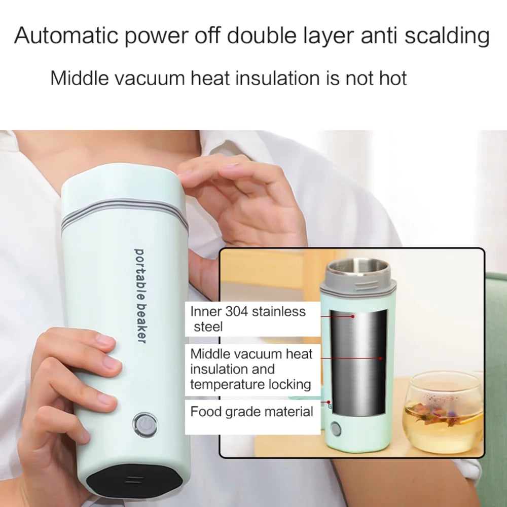 Portable Electric Kettle 350ML Stainless Steel B74587