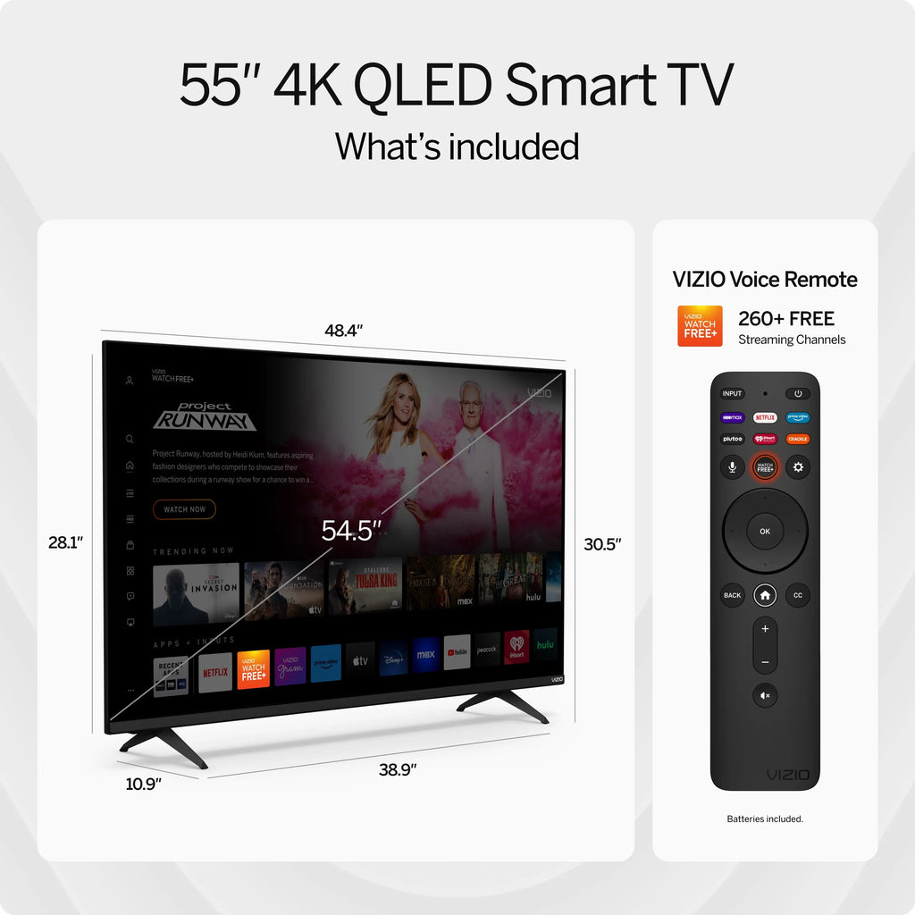 55 Class 4K QLED HDR Smart TV Z452387