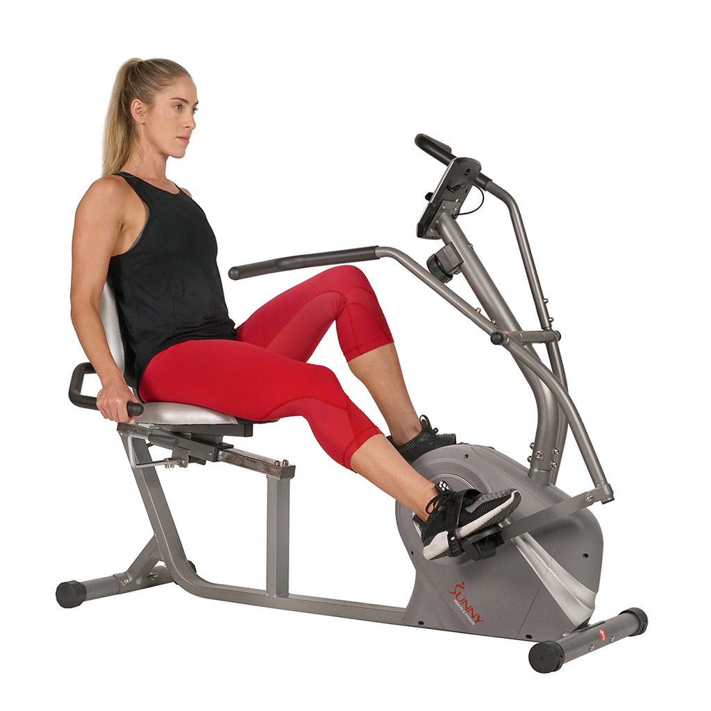 Magnetic Recumbent Bike with Arm Exercisers I43381