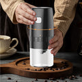 Black Cordless Electric Burr Coffee Grinder X2206
